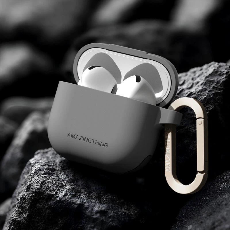 AmazingThing Omni dėklas, skirtas AirPods 4 - Desert