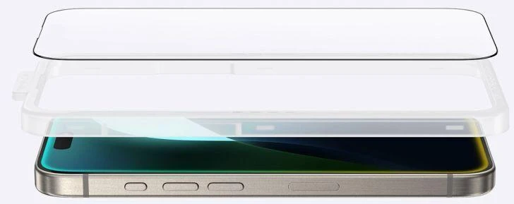 AmazingThing Titan Matte Glass apsauginis stiklas for iPhone 16
