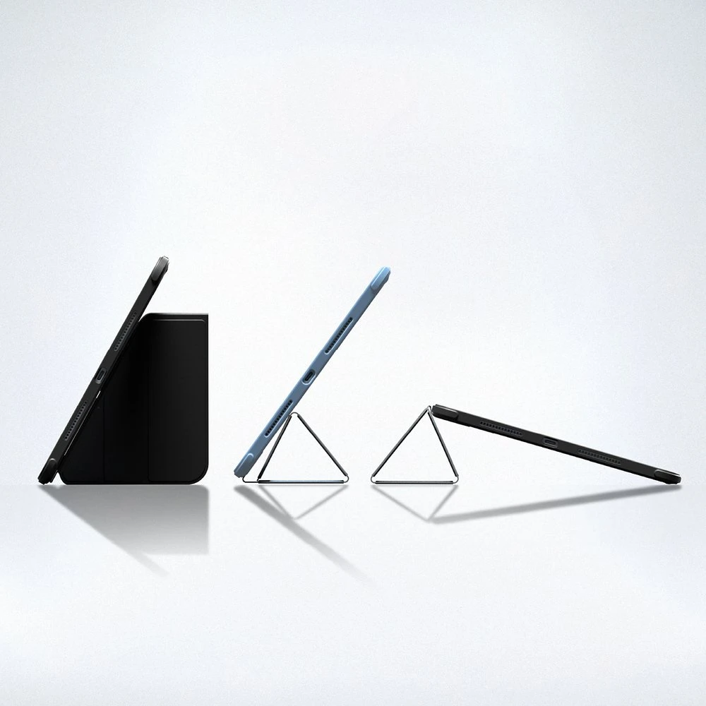 AMAZINGTHING Titan Pro dėklas iPad A16 11" planšetei, 720° pasukamas, su laikikliu rašikliui, juodas