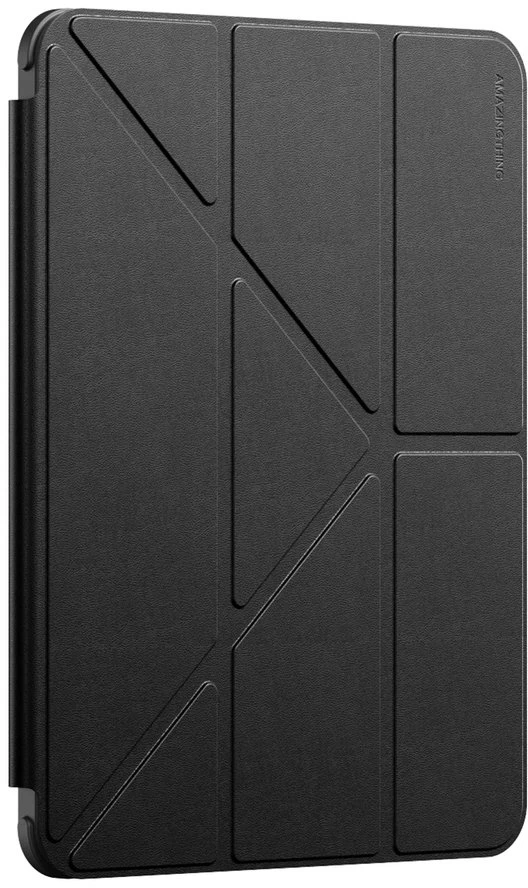AMAZINGTHING Titan Pro dėklas iPad A16 11" planšetei, 720° pasukamas, su laikikliu rašikliui, juodas
