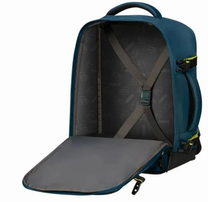 AMT American Tourister Take2cabin S kuprinė Kasdienė kuprinė Mėlyna Perdirbtas polietilentereftalatas (rPET)
