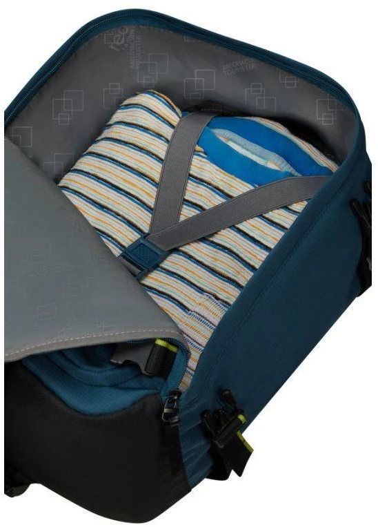 AMT American Tourister Take2cabin S kuprinė Kasdienė kuprinė Mėlyna Perdirbtas polietilentereftalatas (rPET)