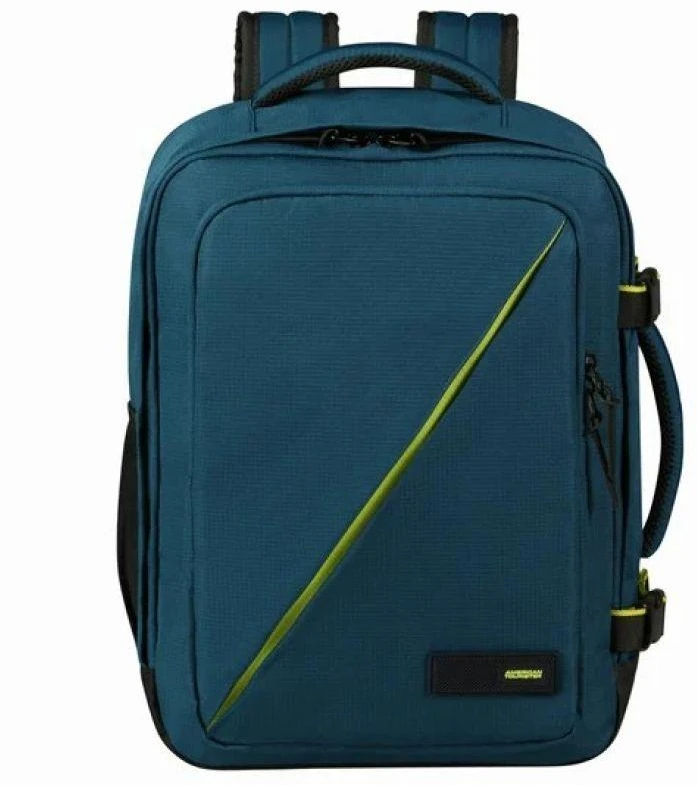 AMT American Tourister Take2cabin S kuprinė Kasdienė kuprinė Mėlyna Perdirbtas polietilentereftalatas (rPET)