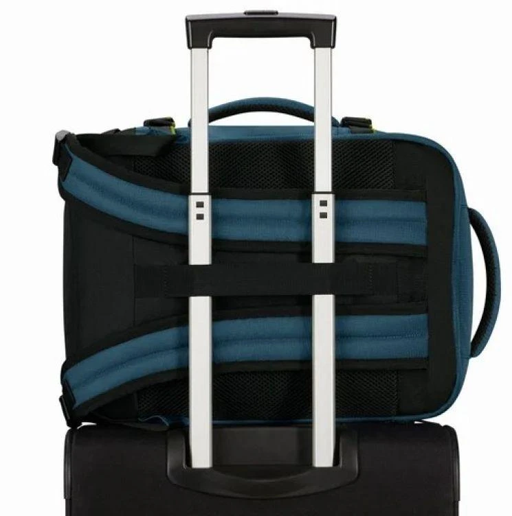 AMT American Tourister Take2cabin S kuprinė Kasdienė kuprinė Mėlyna Perdirbtas polietilentereftalatas (rPET)