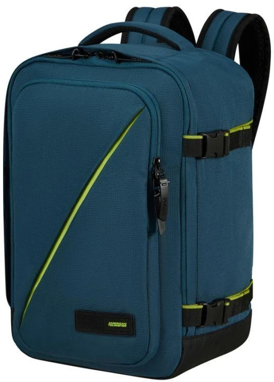 AMT American Tourister Take2cabin S kuprinė Kasdienė kuprinė Mėlyna Perdirbtas polietilentereftalatas (rPET)