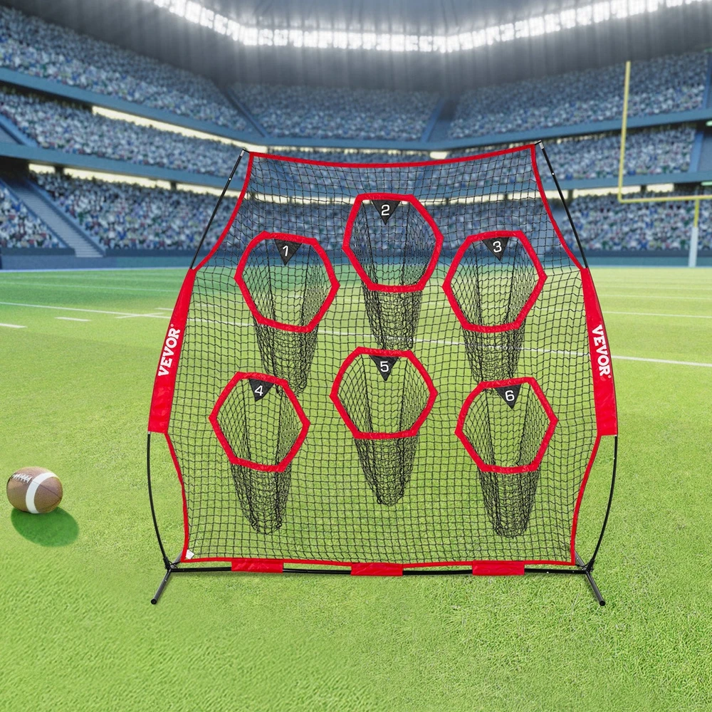 Vevor Futbolo treniruoklis su taikiniais 2.4x2.4m