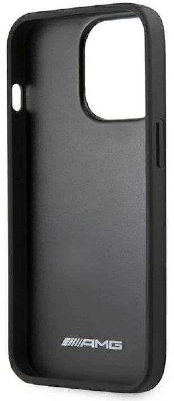 Apple iPhone 14 Pro Max Mercedes AMG odinis dėklas Hot Stamped (AMHCP14XDOLBK) juodos spalvos