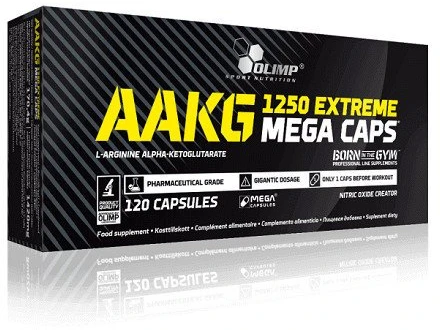 Olimp AAKG Extreme Mega Caps 120 kapsulių