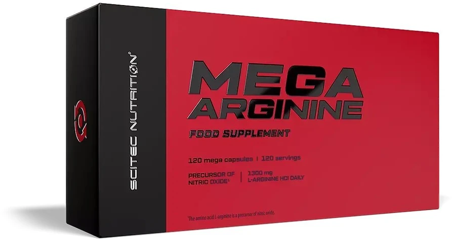 Scitec Mega Argininas 120 Kapsulių