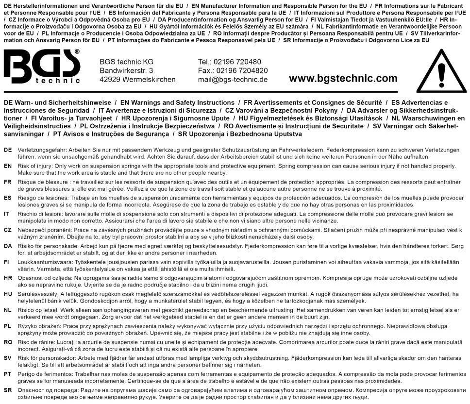 AMORTIZATORIŲ ĮRANKIŲ RINKINYS | 28 VNT. (74419)