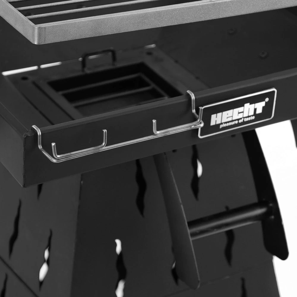 Anglinė sodo kepsninė HECHT VESUV, 1,2 mm plienas