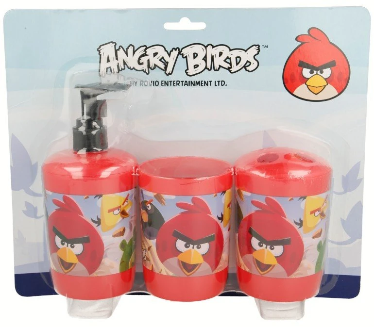 Kitų prekių ženklų Angry Birds - Vonios komplektas