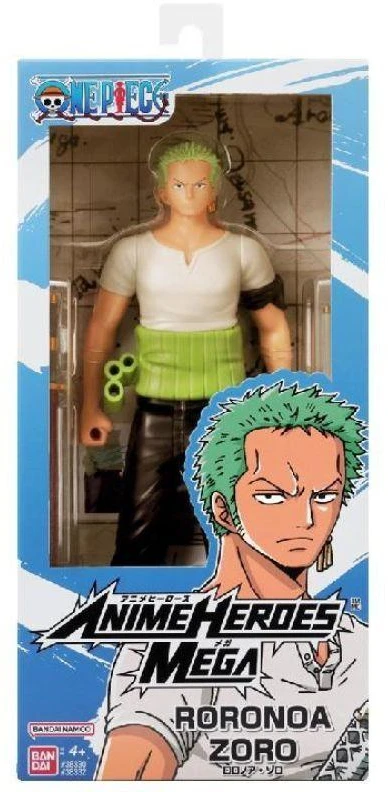 Bandai ANIME HEROES ONE PIECE MEGA - RORONOA ZORO