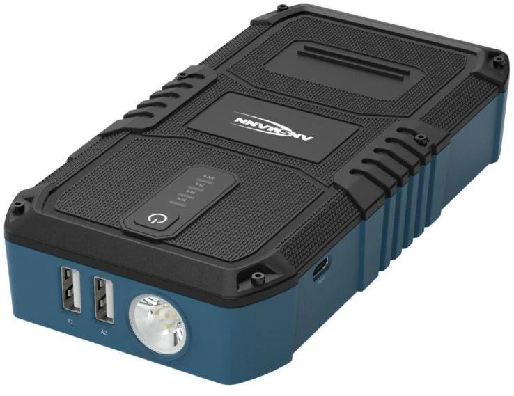 Išorinis akumuliatorius (Powerbank) su automobilio užvedimo funkcija 400A/1500A 37Wh USB-A 12W Jump Starter 10.0 ANSMANN