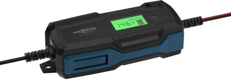 Ansmann 1001-0144 automobilio akumuliatoriaus įkroviklis 6 – 14 V Juoda