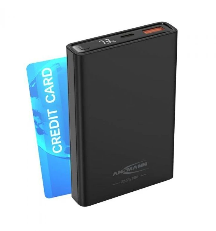 Ansmann 1700-0154 nešiojamasis įkroviklis Ličio-jonų (Li-Ion) 10000 mAh Juoda