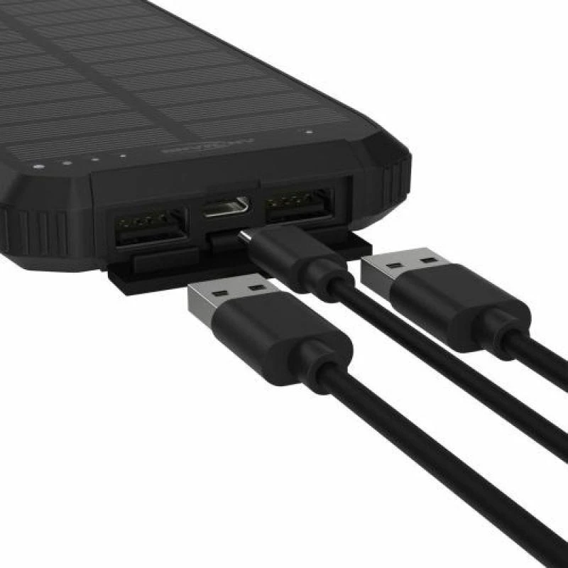 Ansmann PB212W ličio polimerų (LiPo) 10000 mAh išorinė baterija, juoda, mėlyna