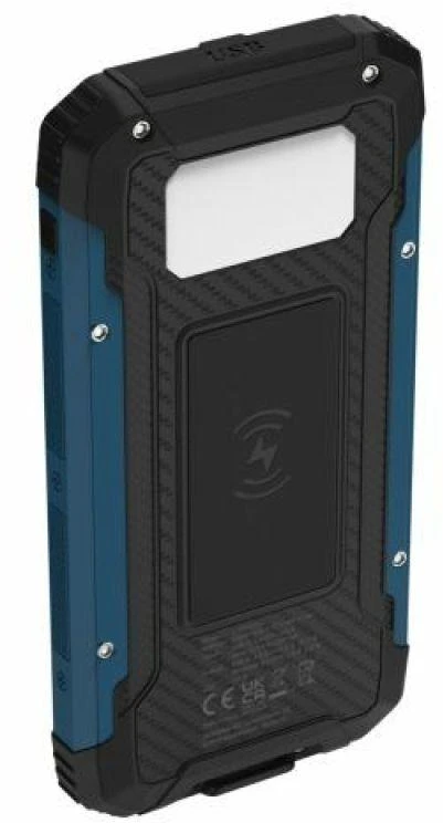 Ansmann PB212W ličio polimerų (LiPo) 10000 mAh išorinė baterija, juoda, mėlyna
