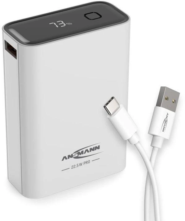 Ansmann PB222PD Ličio polimeras (LiPo) 20000 mAh Balta