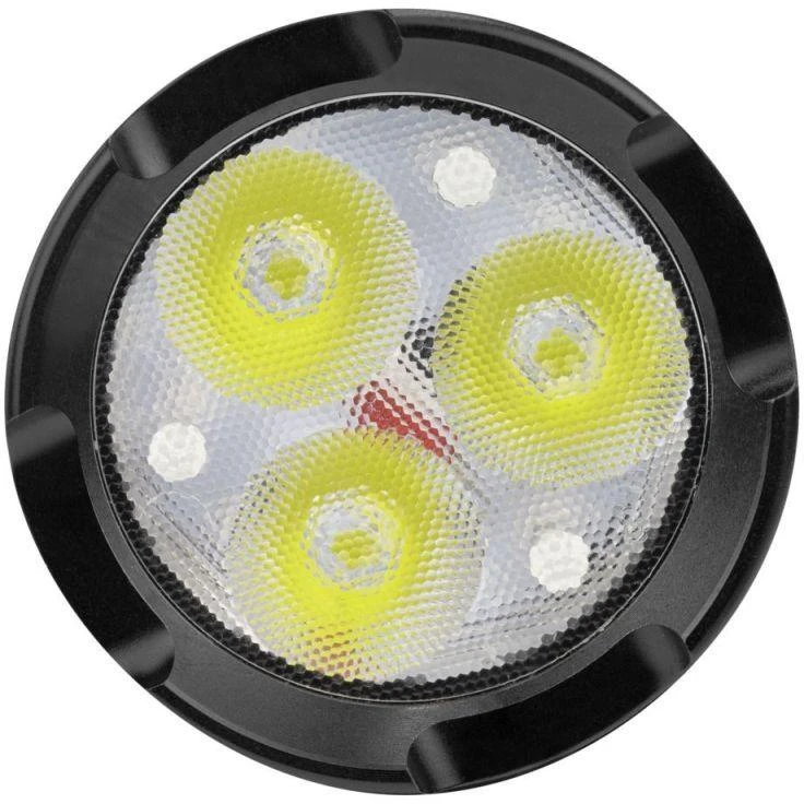 Ansmann Pro 3000R Juoda Rankinis žibintuvėlis LED
