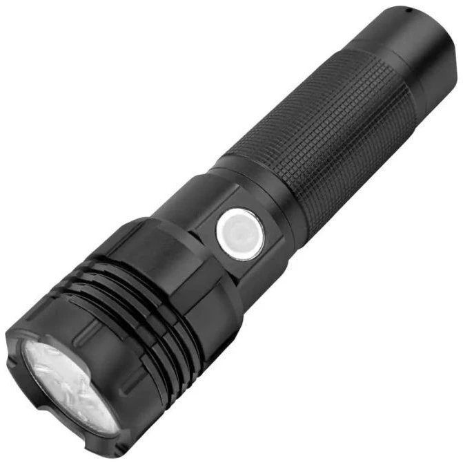 Ansmann Pro 3000R Juoda Rankinis žibintuvėlis LED