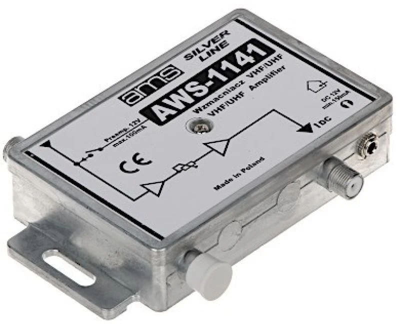 AMS Antenos signalo stiprintuvas AWS-1141, 21 dB
