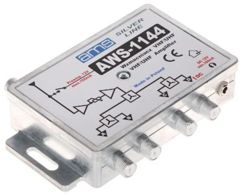 AMS Antenos stiprintuvas AWS-1144, 14 / 17 dB