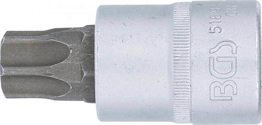 ANTGALIO GALVUTĖ | 20 MM (3/4") KVADRATINĖ JUNGTIS | T-STAR (TORX) T100 (5189-T100)