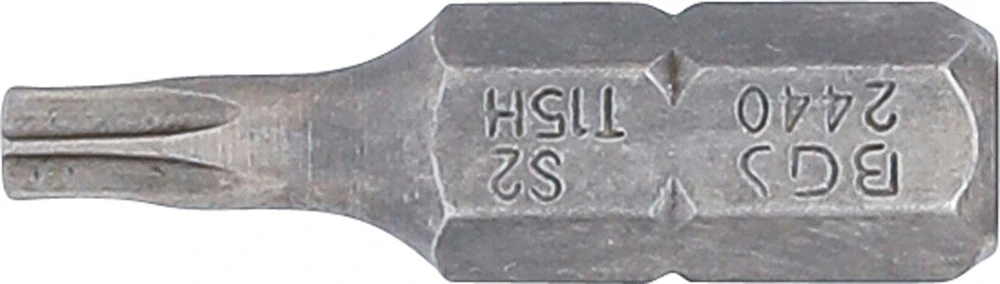 ANTGALIS | ILGIS 25 MM | 6,3 MM (1/4") SUKIMO KVADRATAS | APSAUGOTAS NUO IŠSUKIMO T-STAR (TORX) T15 (2440)