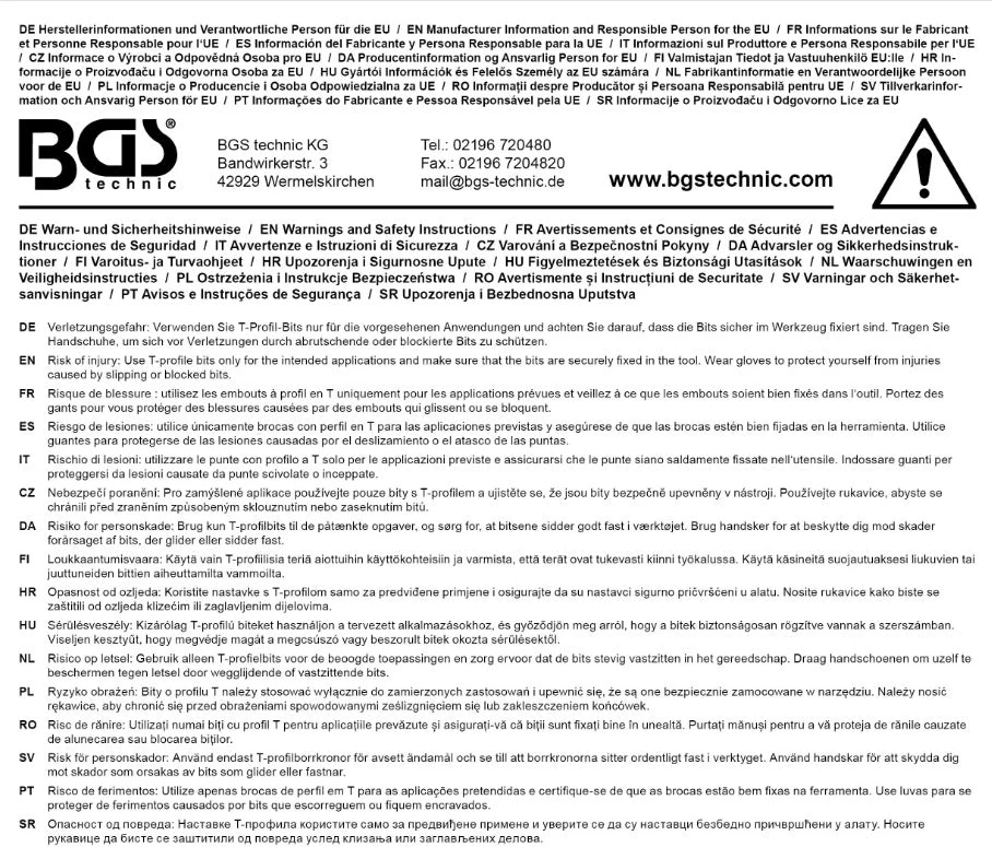 ANTGALIS | ILGIS 25 MM | 6,3 MM (1/4") SUKIMO KVADRATAS | APSAUGOTAS NUO IŠSUKIMO T-STAR (TORX) T20 (2441)