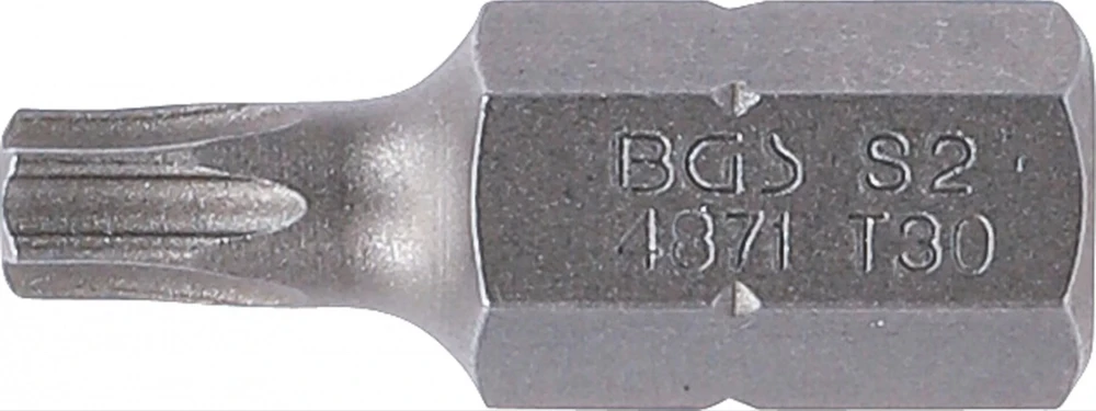 ANTGALIS | ILGIS 30 MM | 10 MM (3/8") SUJUNGIMAS | T-STAR (TORX) T30 (4871)