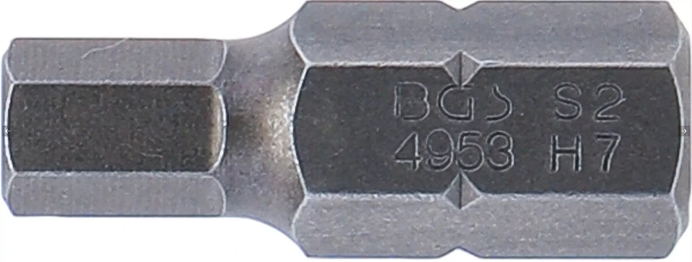ANTGALIS | ILGIS 30 MM | 10 MM (3/8") SUKIMO KVADRATAS | VIDINIS ŠEŠIAKAMPIS 7 MM (4953)