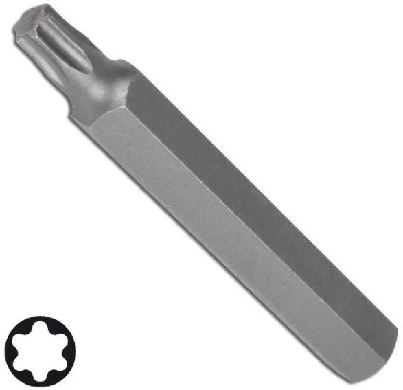 ANTGALIS | ILGIS 75 MM | 10 MM (3/8") SUJUNGIMAS | T-STAR (TORX) T55 (4575)