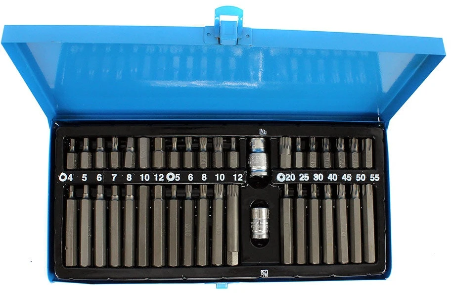 ANTGALIŲ RINKINYS | METALINĖ DĖŽUTĖ | 40 VNT. (66410V)