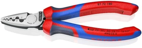 Antgalių užspaudimo replės KNIPEX 9772