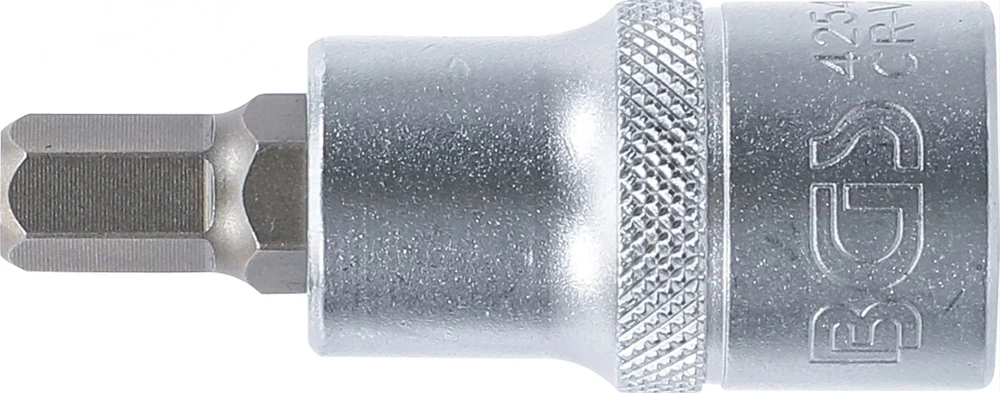BGS ANTGALVUTĖ | 12,5 MM (1/2") | VIDINIS ŠEŠIAKAMPIS 8 MM (4254)