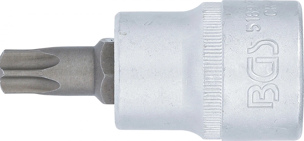ANTGALVUTIS | 20 MM (3/4") KVADRATINĖ PAVARA | T-STAR (TORX) T60 (5189-T60)