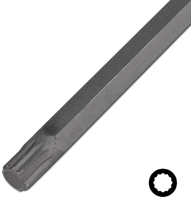 ANTGALVUTIS | ILGIS 800 MM | 12,5 MM (1/2") KVADRATINĖ JUNGTIS | SPLAININIS (XZN) M8 | SKIRTAS VAG (4227)