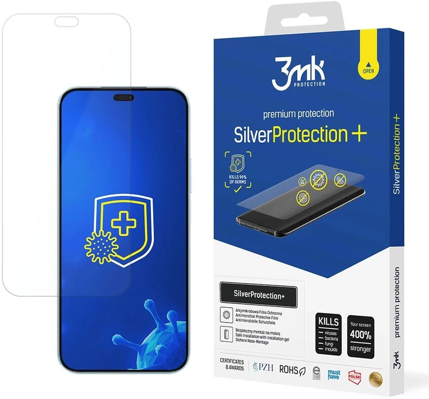 Antibakterinė apsauginė plėvelė 3mk SilverProtection+ Honor 200 Lite