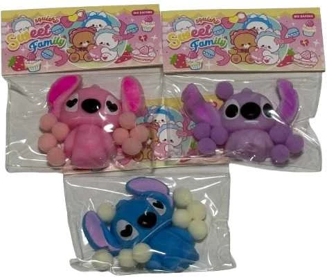 Antistresinis žaislas Lilo & Stitch, 3 vnt