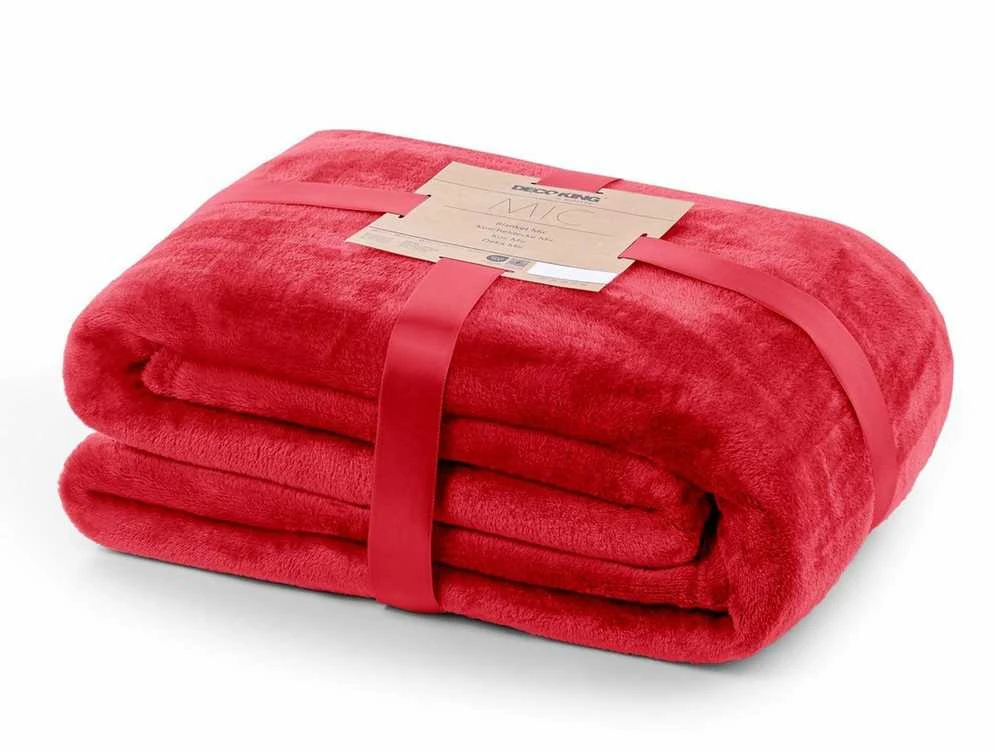 DecoKing Antklodė MIC raudona 160 x 210 cm