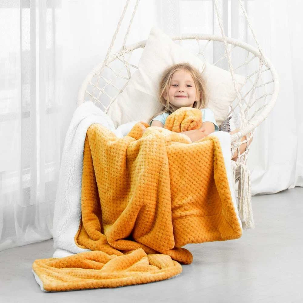 AmeliaHome Pledas SHLEEPY, 170X210 cm, spalva: oranžinė