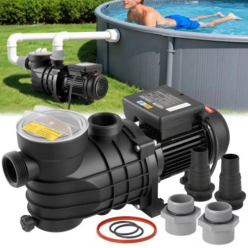 VEVOR Baseino siurblys, 180W, maksimali srovė 10,800 L/h