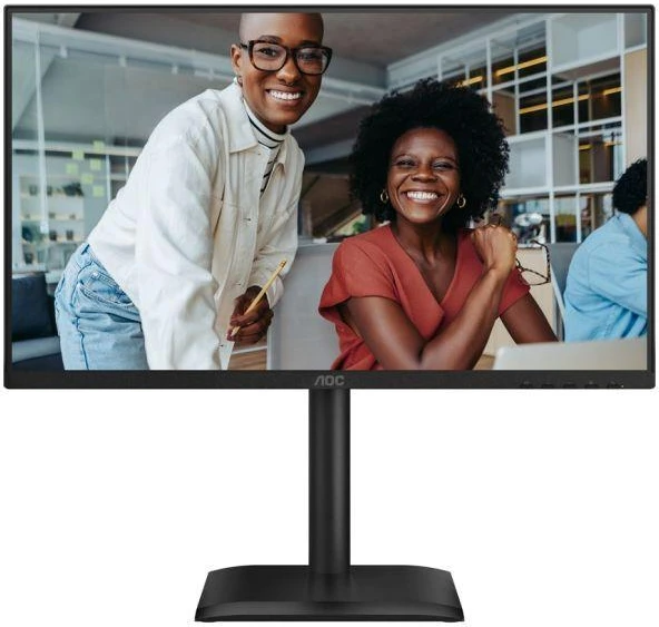 AOC 24E4U kompiuterio monitorius 60,5 cm (23,8 col.) 1920 x 1080 tašk. Full HD LED, juodas