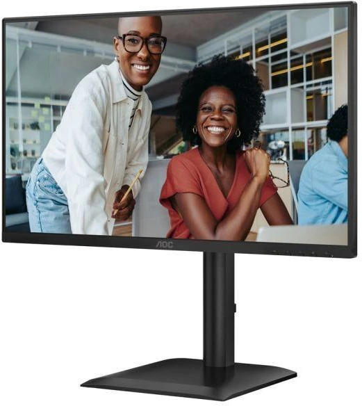 AOC 24E4U kompiuterio monitorius 60,5 cm (23,8 col.) 1920 x 1080 tašk. Full HD LED, juodas