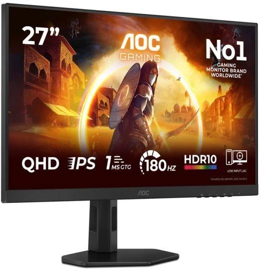 AOC G4 Q27G4XF 27" Quad HD 2560x1440 LED kompiuterinis monitorius