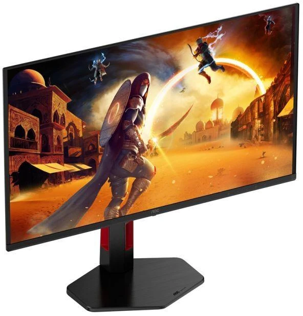 AOC G4 Q27G4ZDR kompiuterio monitorius 67,3 cm (26,5") 2560 x 1440 px Quad HD QD-OLED juodas, raudonas