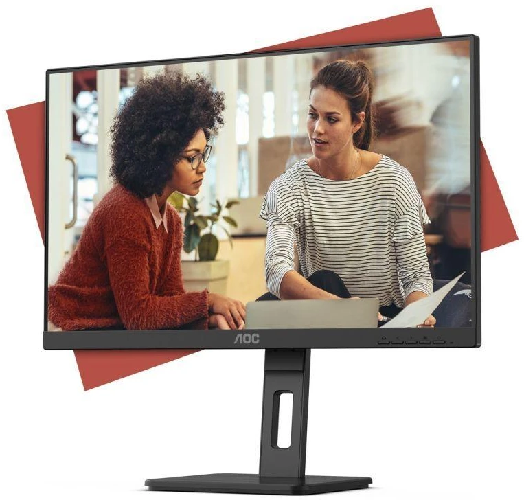 Monitorius AOC 24E3QAF 23.8inch WLED 1920x1080 IPS 75Hz Juodas HDMI