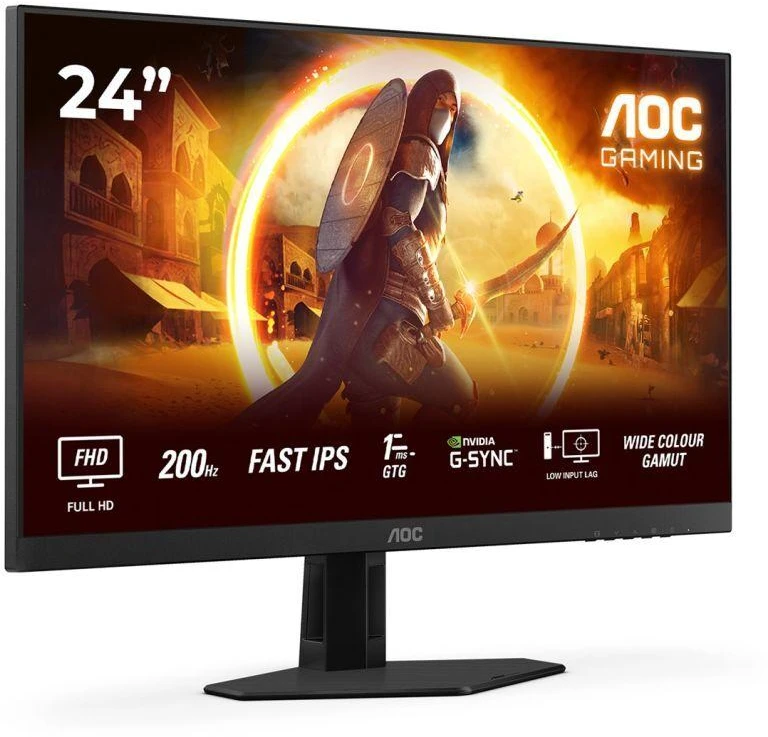 AOC LED monitorius 23.8" 24G4HRE 200Hz