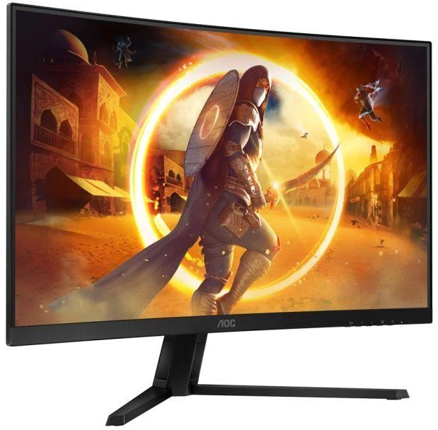 Žaidimų monitorius AOC CQ32G4VE, 31.5",Curved/ VA panel/ QHD(2560x1440), /180 Hz/ 0.5 ms, HDR10, FreeSync Premium HDMI, DisplayPort